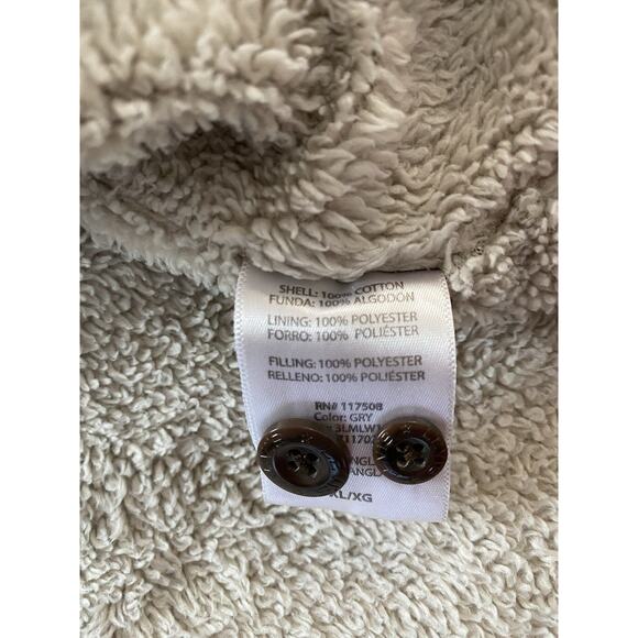 Vintage Levi’s Sz XL Thick Work Coat Fleece Lined Button, Pockets, LS Btn Close - Picture 5 of 8